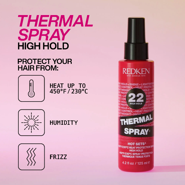 Redken Thermal Spray Hot Sets High Hold