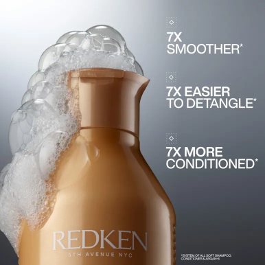 Redken All Soft Shampoo With Argan Oil 300ml