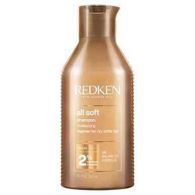 Redken All Soft Shampoo With Argan Oil 300ml